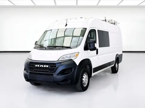 White 2023 Ram ProMaster Cargo Van High Roof for sale in Bellflower, CA