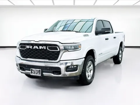 White 2025 Ram 1500 Big Horn LEVEL 1 & OFF ROAD GROUP for sale in Bellflower, CA
