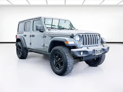 Another view of 2020 Jeep Wrangler Unlimited Unlimited Sport S for sale in Bellflower, CA at STG Bellflower