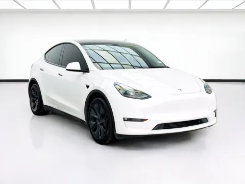 Another view of 2025 Tesla Model Y Long Range for sale in Bellflower, CA at STG Bellflower