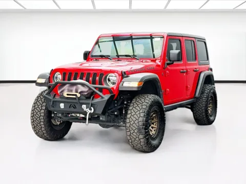 Red 2023 Jeep Wrangler Rubicon for sale in Bellflower, CA