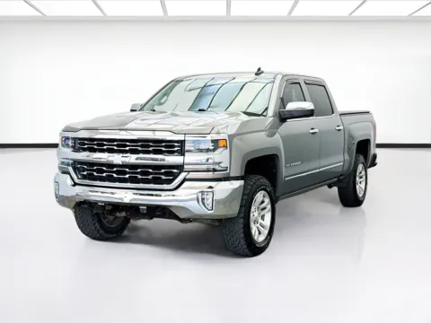 Gray 2017 Chevrolet Silverado 1500 LTZ 1LZ for sale in Bellflower, CA