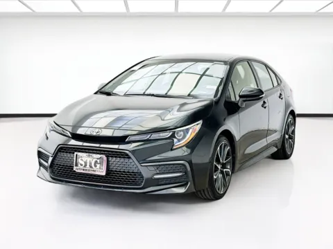 Black 2020 Toyota Corolla SE for sale in Bellflower, CA
