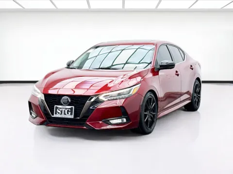 Red 2020 Nissan Sentra SR for sale in Bellflower, CA