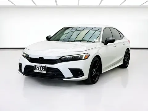 White 2023 Honda Civic Sedan Sport for sale in Bellflower, CA