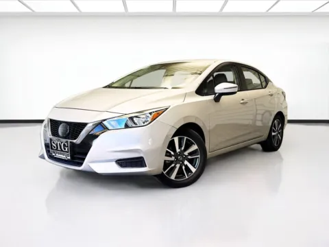 Silver 2021 Nissan Versa 1.6 SV for sale in Bellflower, CA