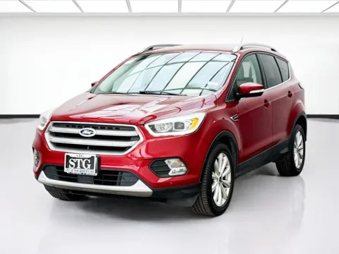 Red 2017 Ford Escape Titanium for sale in Bellflower, CA