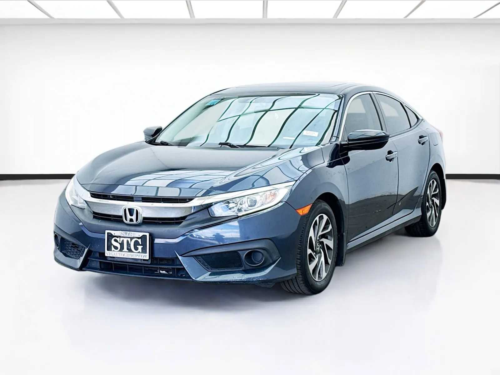 Blue 2018 Honda Civic Sedan EX w/Honda Sensing for sale in Bellflower, CA