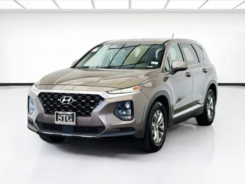Brown 2020 Hyundai Santa Fe SE for sale in Bellflower, CA