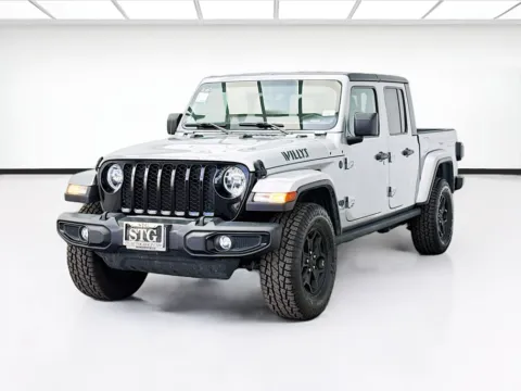 Silver 2021 Jeep Gladiator Willys for sale in Bellflower, CA