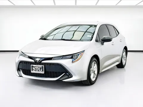 Silver 2019 Toyota Corolla Hatchback SE for sale in Bellflower, CA