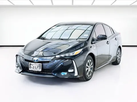 Black 2021 Toyota Prius Prime Limited for sale in Bellflower, CA