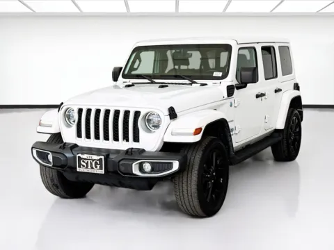 White 2021 Jeep Wrangler 4xe for sale in Bellflower, CA
