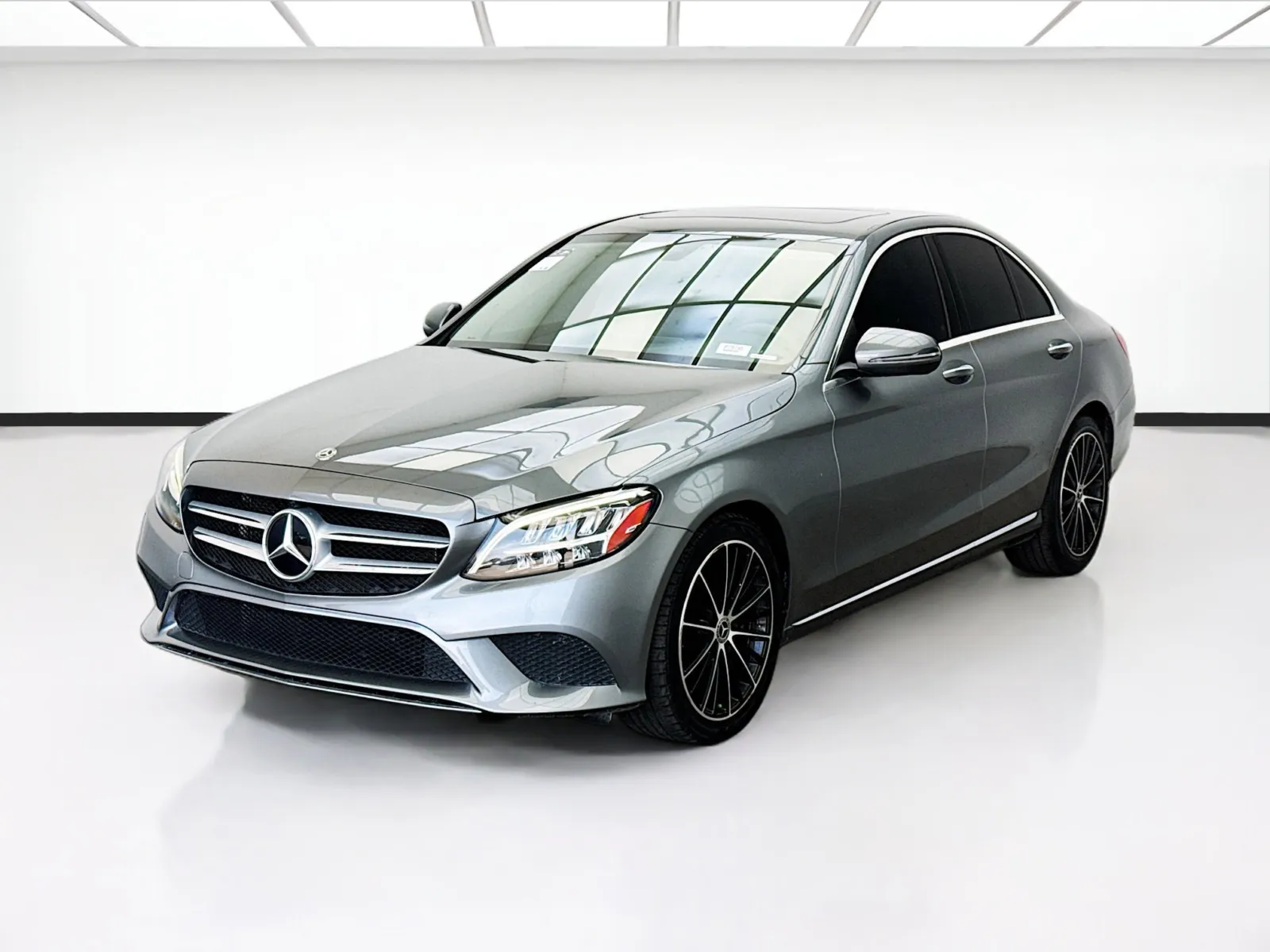 Gray 2021 Mercedes-Benz C-Class C 300 for sale in Bellflower, CA