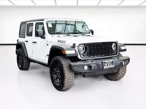 Another view of 2025 Jeep Wrangler 4xe Willys 4xe for sale in Bellflower, CA at STG Bellflower