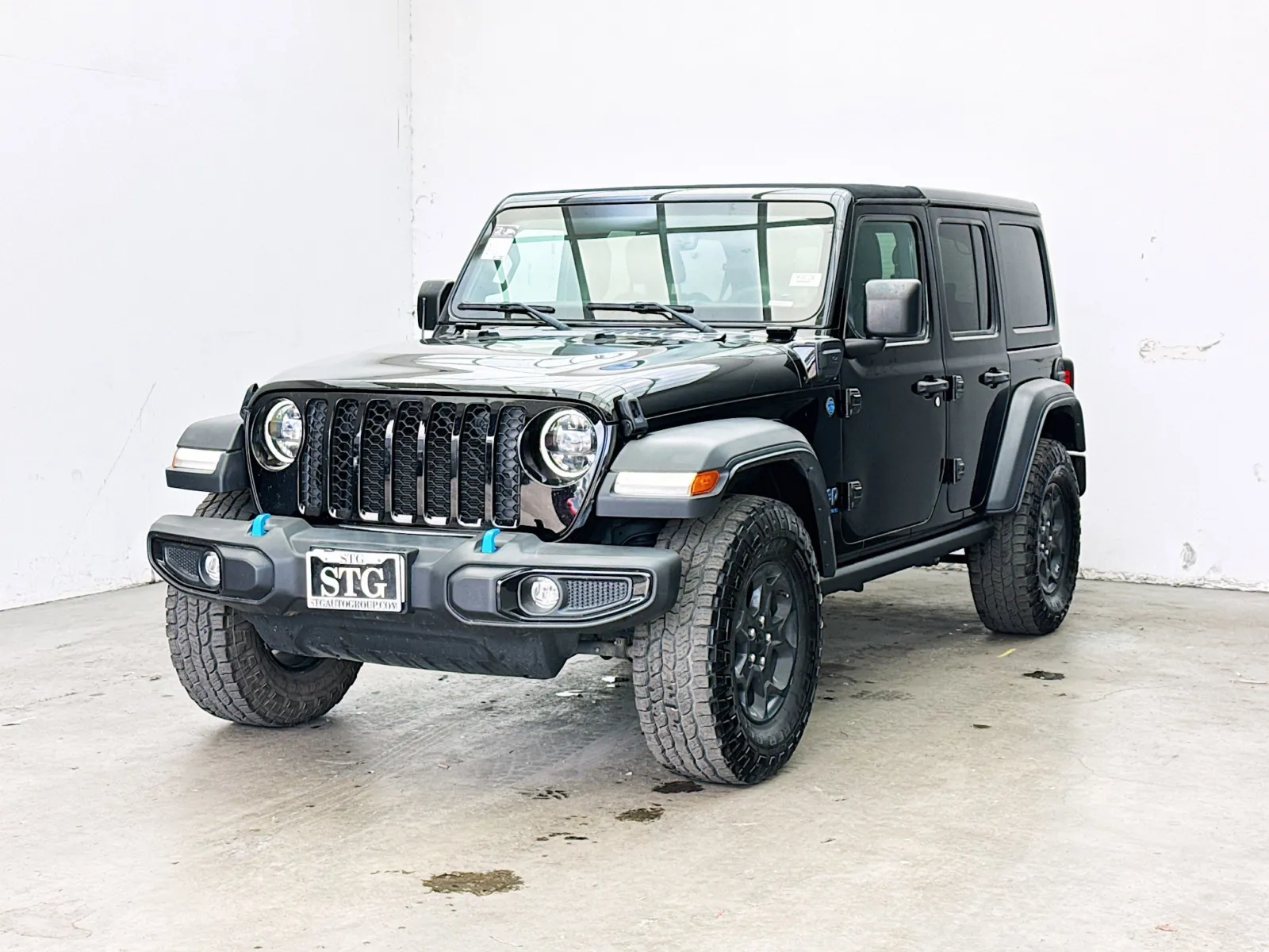 Black 2023 Jeep Wrangler 4xe Willys 4xe for sale in Bellflower, CA