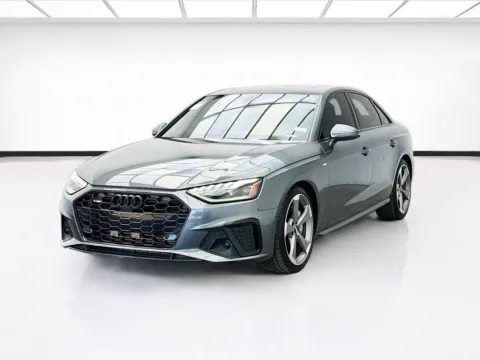 Gray 2021 Audi A4 Sedan 45 S line Premium Plus quattro Black Optic Package for sale in Bellflower, CA