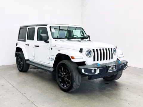 Another view of 2023 Jeep Wrangler 4xe Sahara 4xe for sale in Bellflower, CA at STG Bellflower