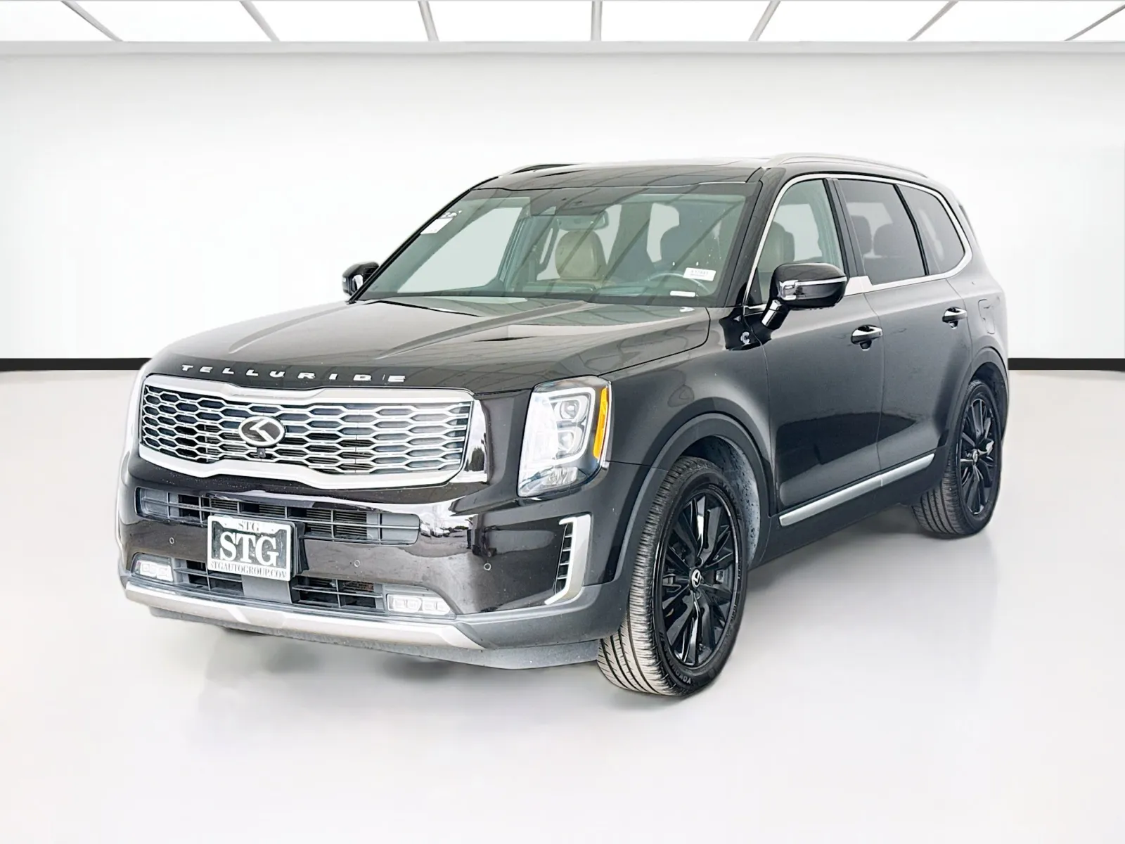 Black 2021 Kia Telluride SX for sale in Bellflower, CA