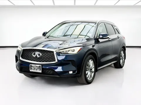 Blue 2019 INFINITI QX50 LUXE for sale in Bellflower, CA