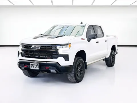 White 2024 Chevrolet Silverado 1500 LT Trail Boss for sale in Bellflower, CA