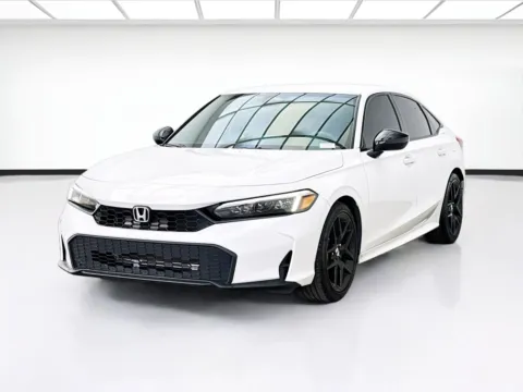 White 2025 Honda Civic Sedan Sport for sale in Bellflower, CA