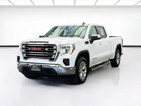 White 2021 GMC Sierra 1500 SLE for sale in Bellflower, CA