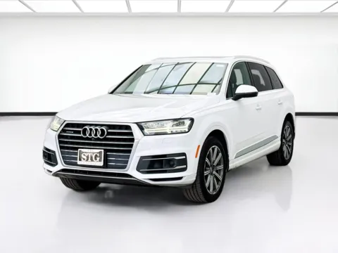 White 2018 Audi Q7 3.0T Premium Plus quattro for sale in Bellflower, CA