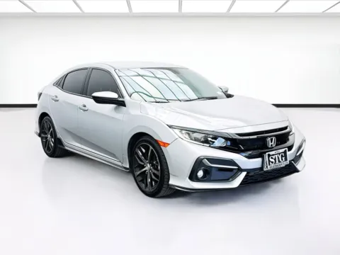 Another view of 2021 Honda Civic Hatchback Sport for sale in Bellflower, CA at STG Bellflower