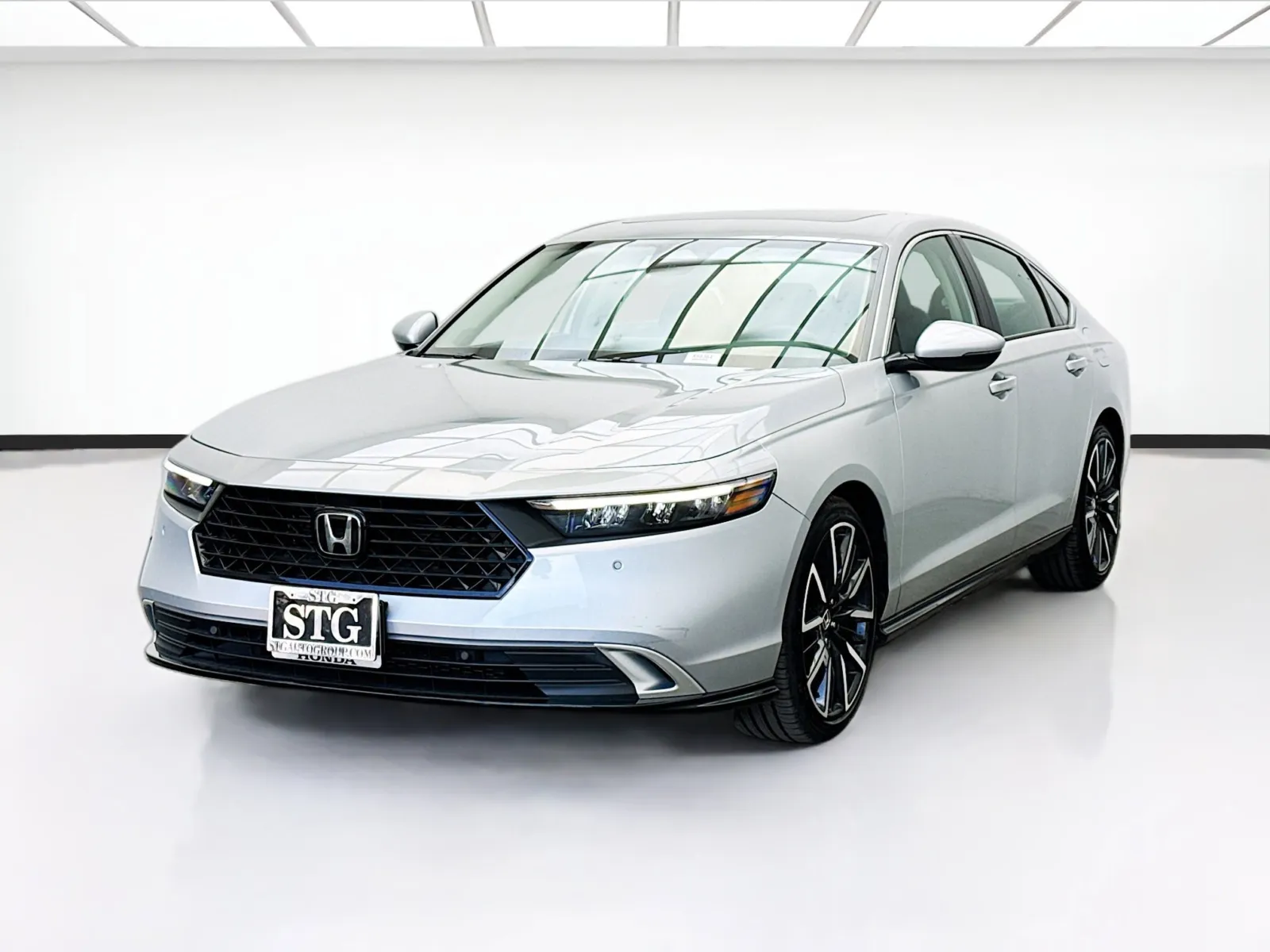 Silver 2024 Honda Accord Hybrid Touring for sale in Bellflower, CA
