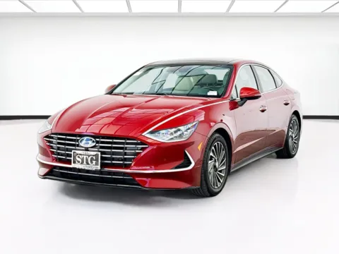 Red 2023 Hyundai Sonata Hybrid Limited for sale in Bellflower, CA