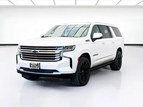 White 2021 Chevrolet Suburban High Country for sale in Bellflower, CA