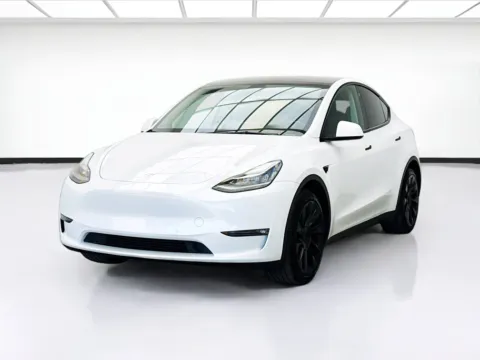 White 2021 Tesla Model Y Long Range for sale in Bellflower, CA