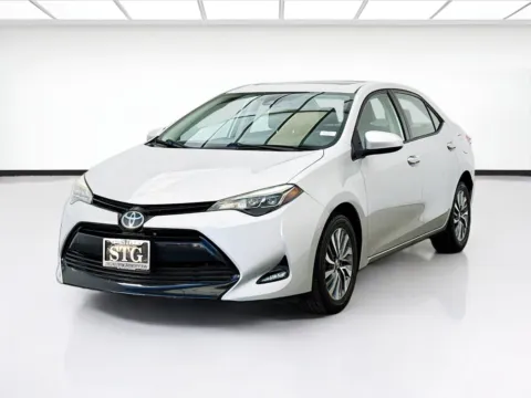 Silver 2017 Toyota Corolla XLE for sale in Bellflower, CA