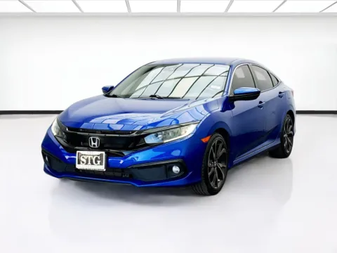 Blue 2019 Honda Civic Sedan Sport for sale in Bellflower, CA