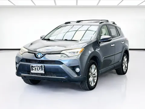 Gray 2017 Toyota RAV4 Hybrid Limited for sale in Bellflower, CA
