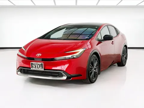 Red 2023 Toyota Prius Limited for sale in Bellflower, CA