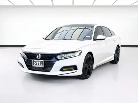 White 2018 Honda Accord Sedan Sport for sale in Bellflower, CA