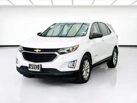 White 2019 Chevrolet Equinox LS for sale in Bellflower, CA