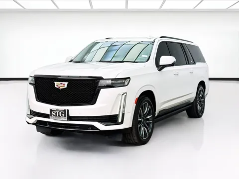 White 2021 Cadillac Escalade ESV Sport Platinum for sale in Bellflower, CA