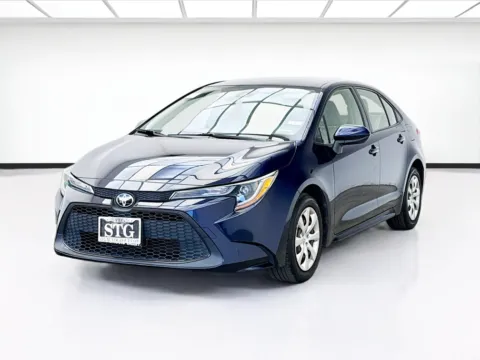 Blue 2021 Toyota Corolla LE for sale in Bellflower, CA