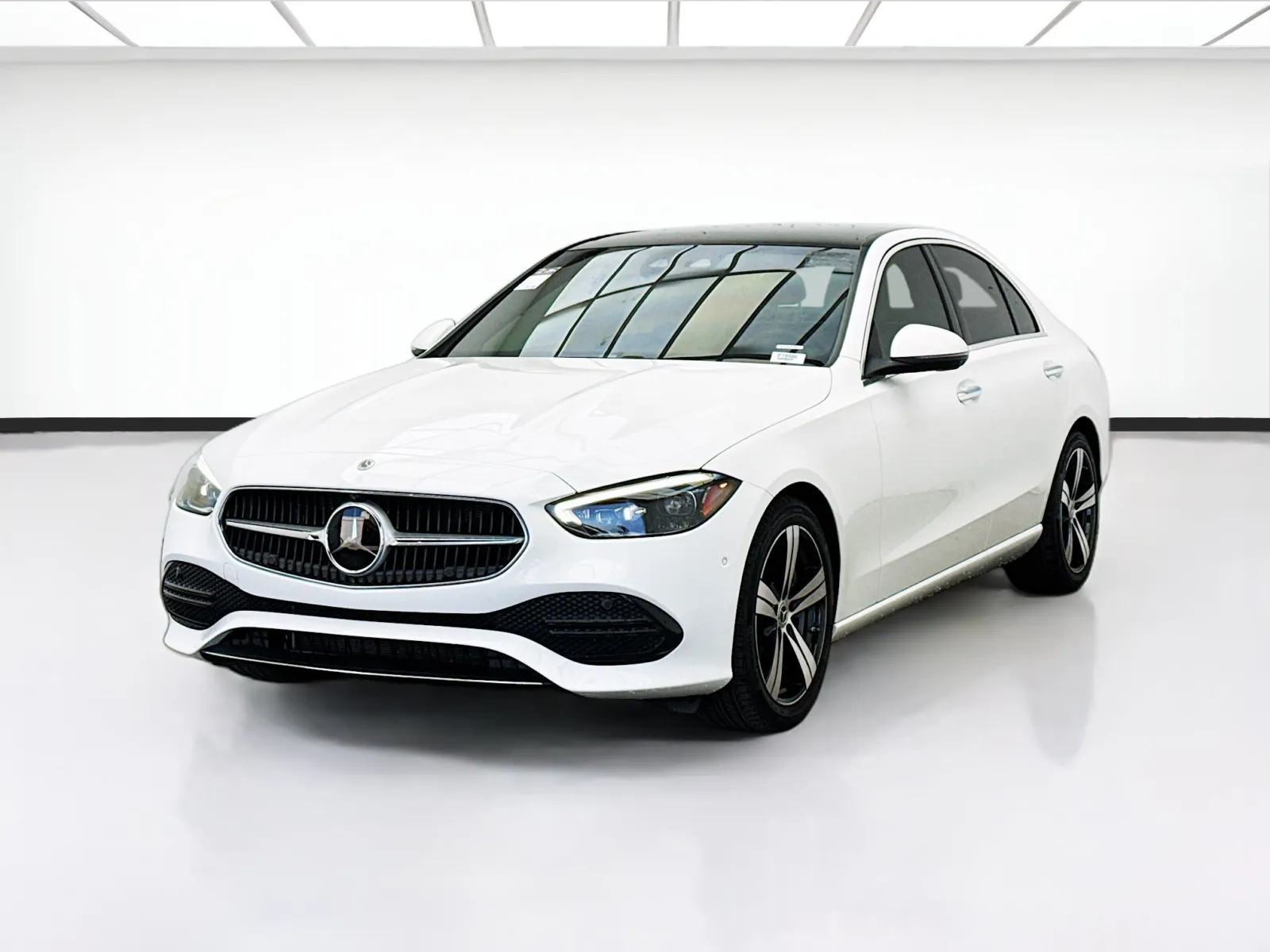 White 2023 Mercedes-Benz C-Class C 300 PANORAMA ROOF & EXCLUSIVE TRIM PACKAGES 4MATIC for sale in Bellflower, CA