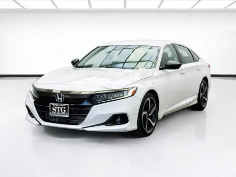 White 2021 Honda Accord Sedan Sport Special Edition for sale in Bellflower, CA
