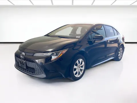 Black 2020 Toyota Corolla LE for sale in Bellflower, CA