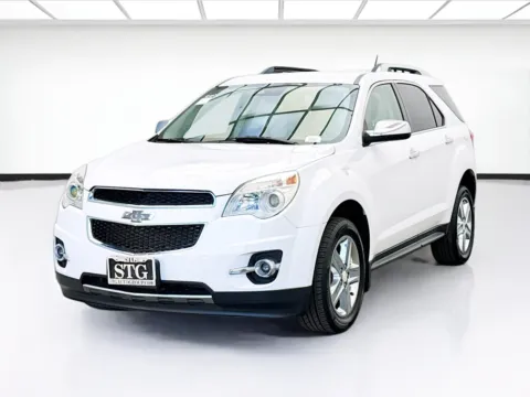 White 2015 Chevrolet Equinox LTZ for sale in Bellflower, CA