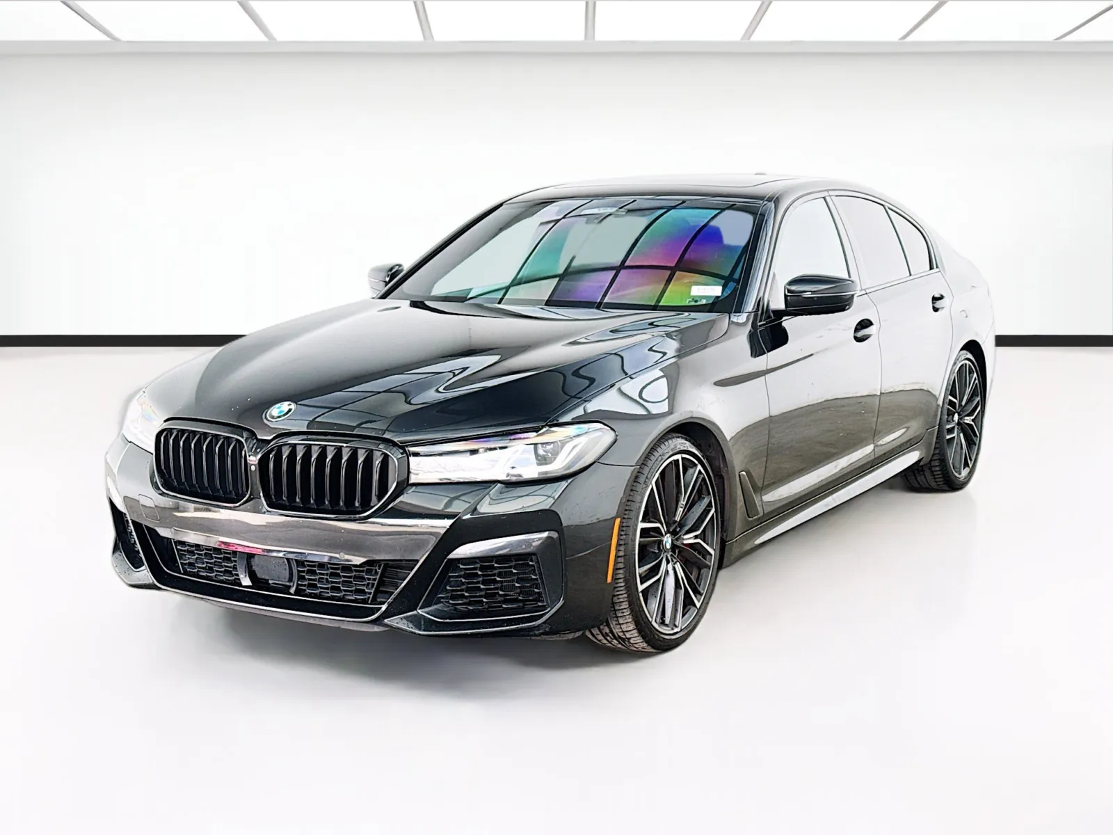 Black 2021 BMW 5 Series M550i xDrive for sale in Bellflower, CA