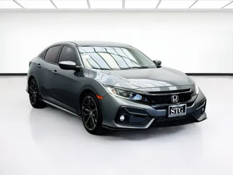 Another view of 2021 Honda Civic Hatchback Sport for sale in Bellflower, CA at STG Bellflower