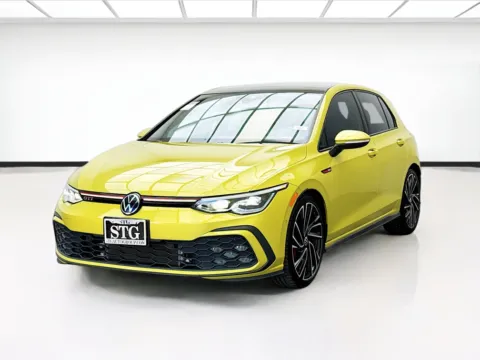 Yellow 2022 Volkswagen Golf GTI Autobahn for sale in Bellflower, CA