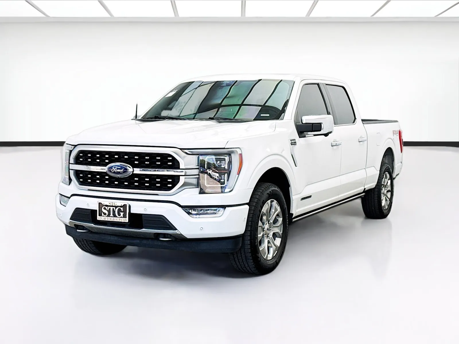 White 2021 Ford F-150 Platinum for sale in Bellflower, CA