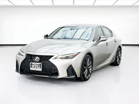 Silver 2021 Lexus IS 350 F SPORT for sale in Bellflower, CA